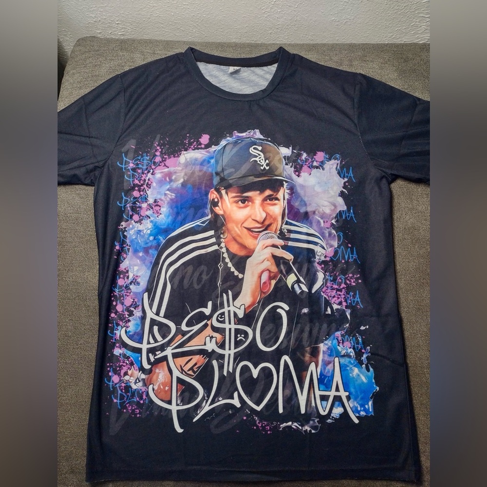 New! Pe$o Ploma Black Short Sleeve T-Shirt